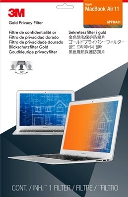 GFNAP001 Privacyfilter - Privacyfilter - 11.6" - voor laptops - breedbeeld - goud