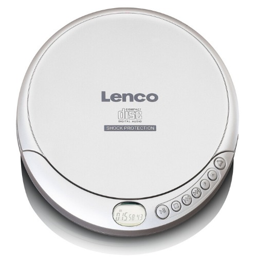 Lenco CD-201 Discman Zilver
