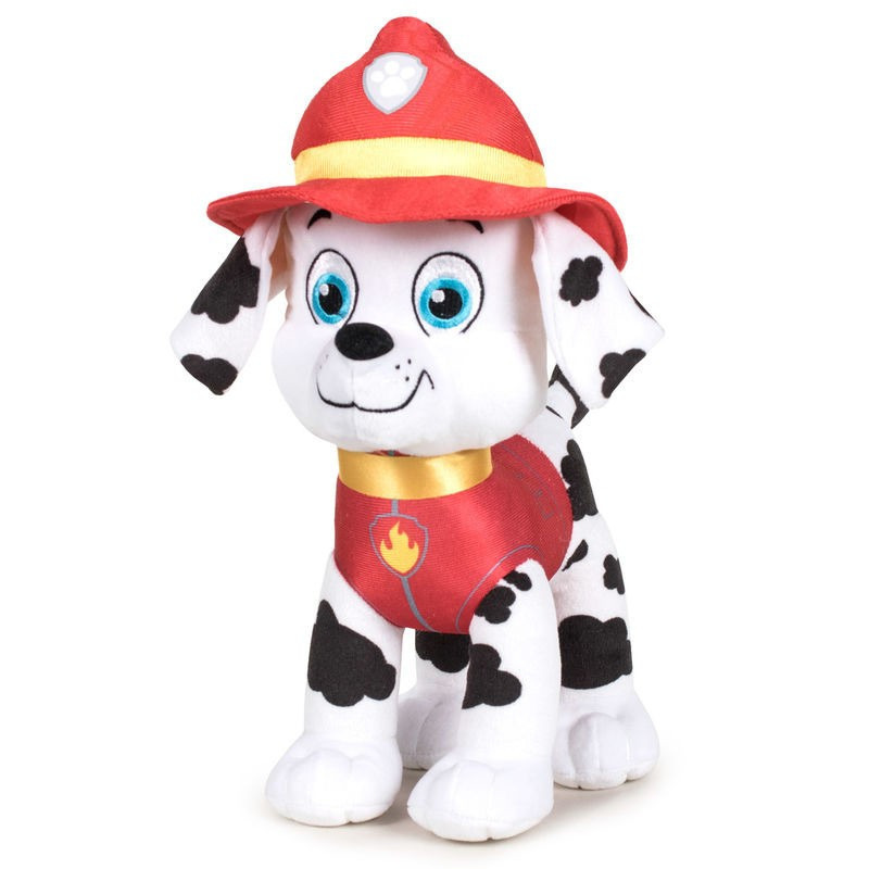 Pluche Paw Patrol Marshall Classic knuffel 19 cm -