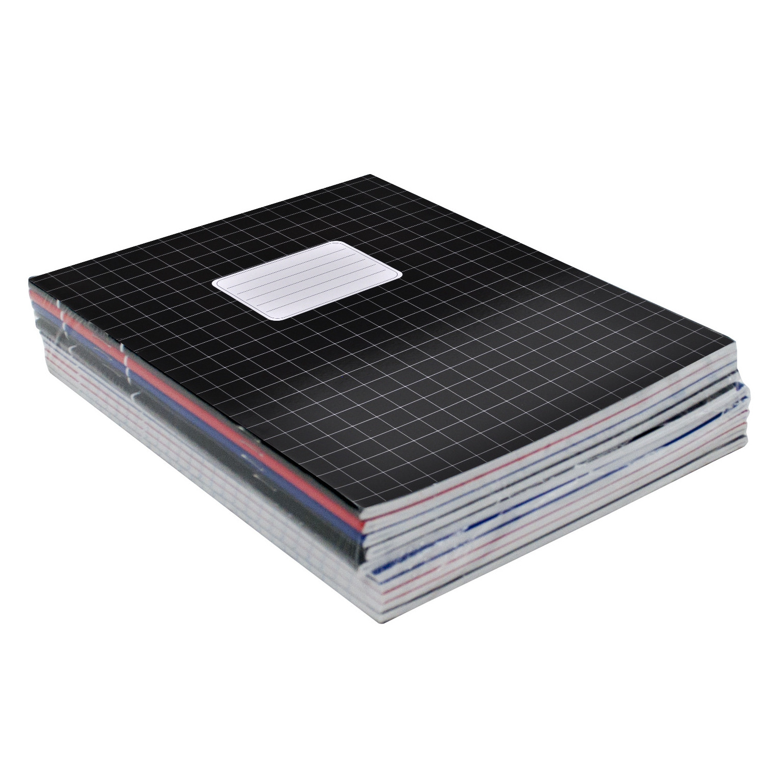20x Gekleurde A5 ruitjes schriften pakket 10 mm -