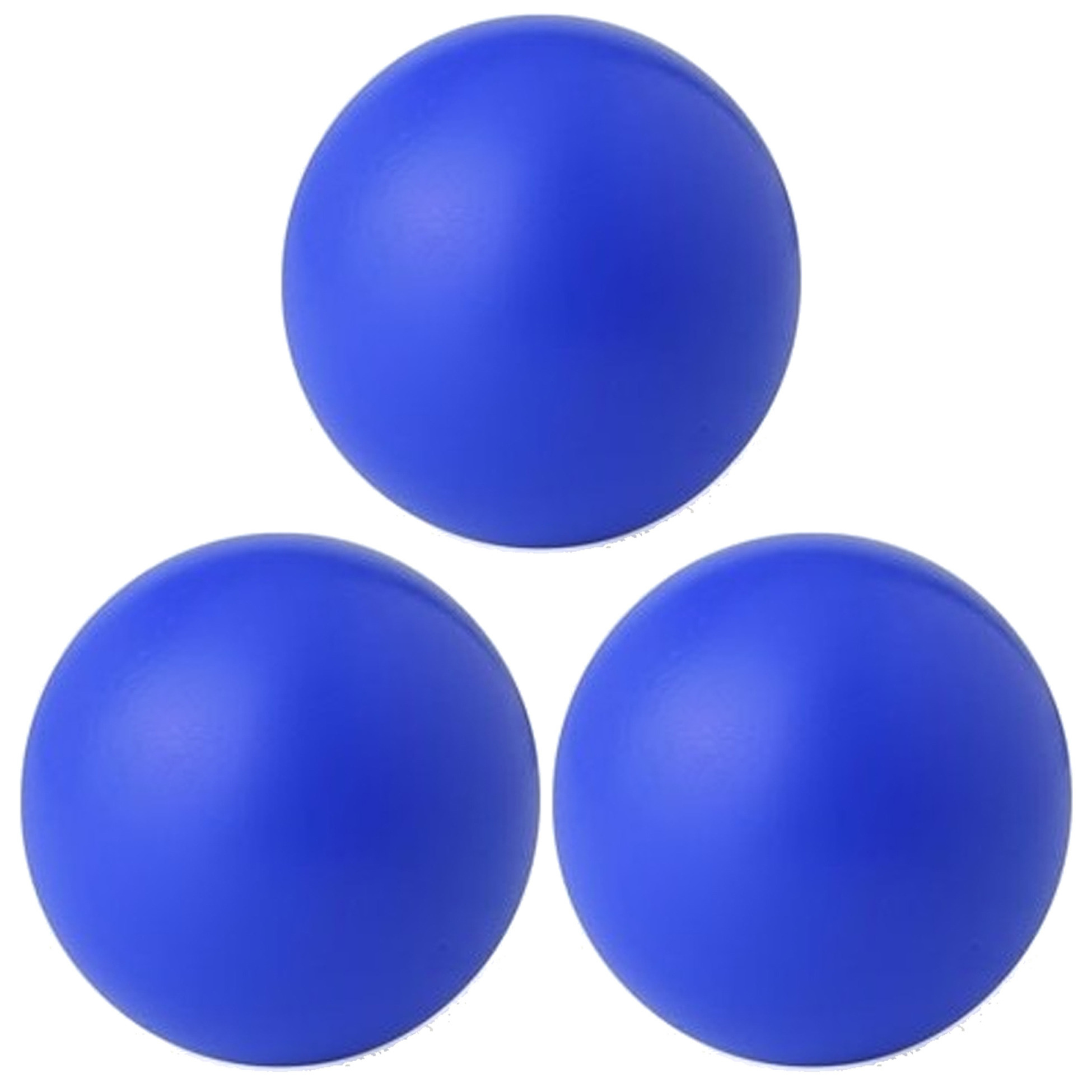 Anti stressballen Relaxman - 3x stuks - blauw - 6 cm - Mindfullness - Relax - Ontspannen artikelen -