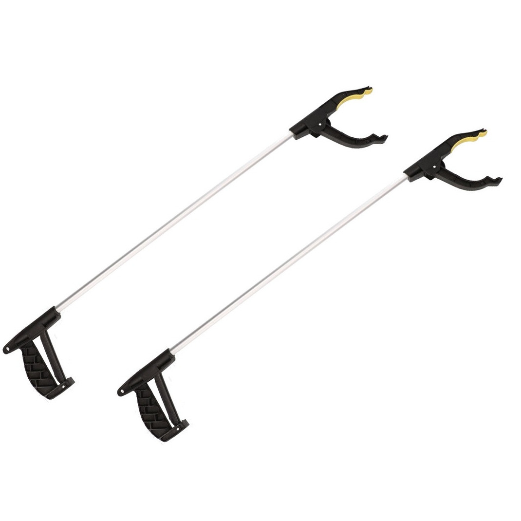 5x Universele afvalgrijpers/grijphulpen met magneet 75 cm -