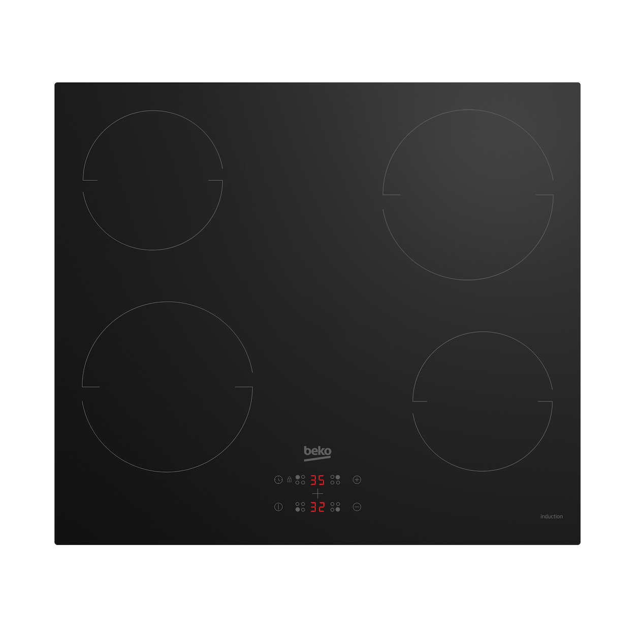 Beko HII64401MT Inductie inbouwkookplaat Zwart