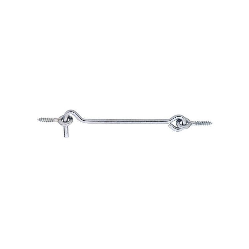 Windhaak - verzinkt staal - 3 x 0,3 cm - deurhaak -