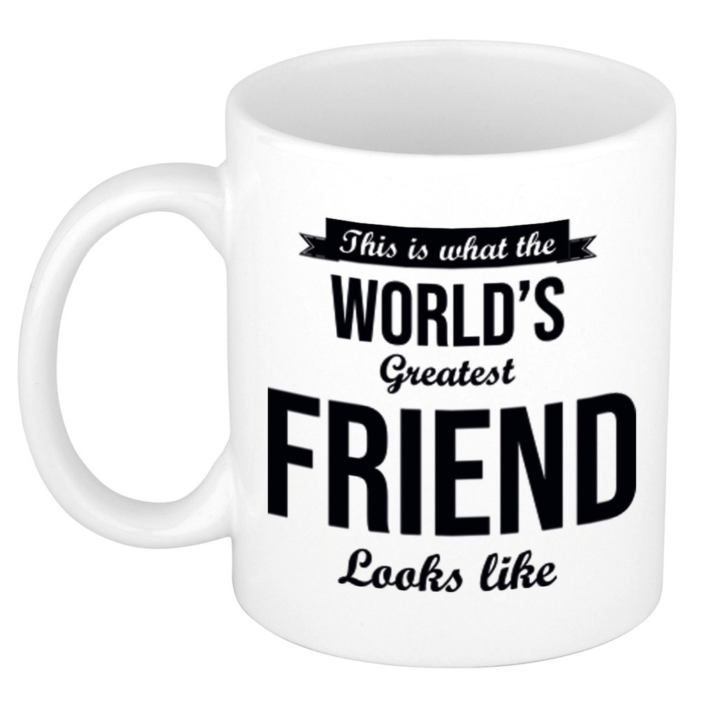 Worlds Greatest Friend cadeau koffiemok / theebeker 300 ml -