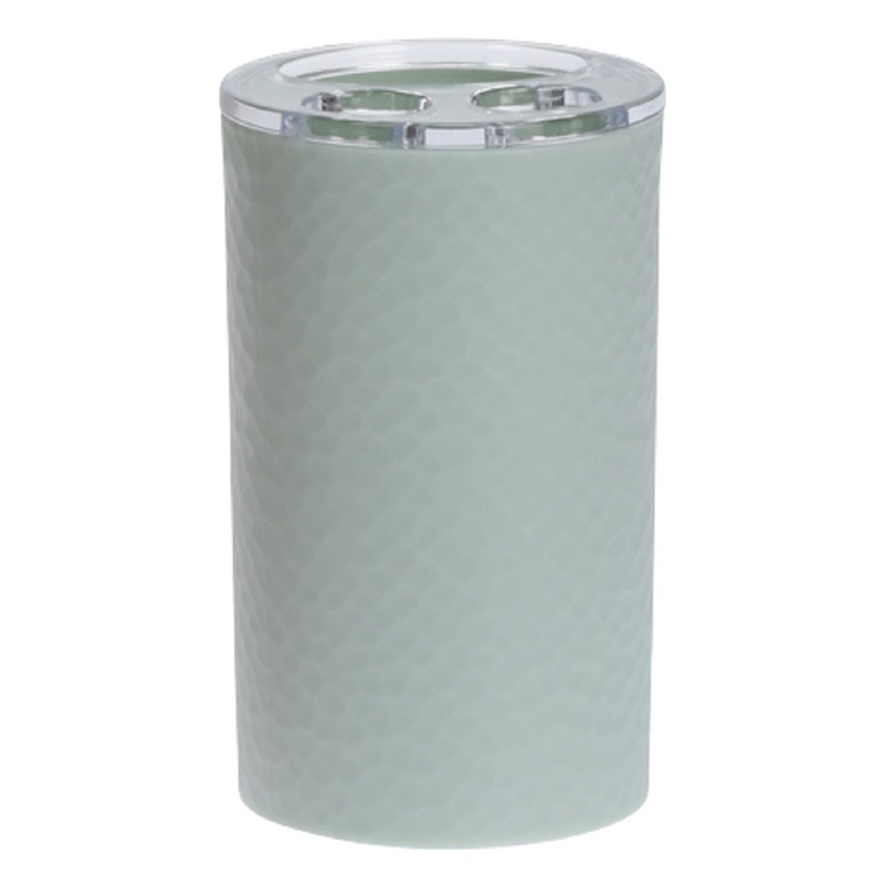 Groene tandenborstel houder 11 cm -