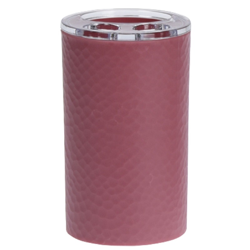 Oudroze tandenborstel houder 11 cm -