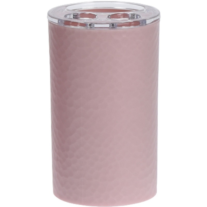 Roze tandenborstel houder 11 cm -
