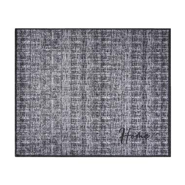 Mat Walk&Wash Home Couture - grijs - 67x80 cm - Leen Bakker