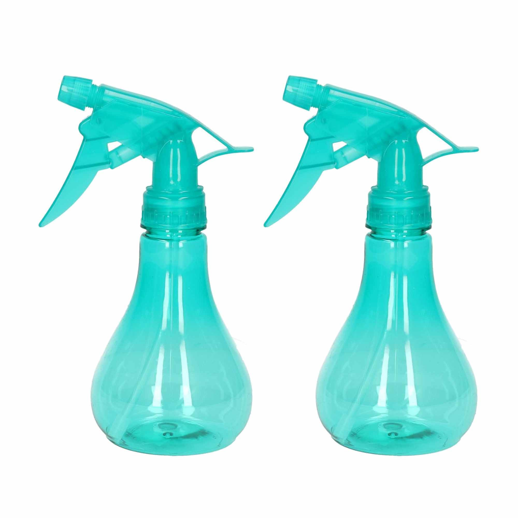 2x Waterverstuivers/plantenspuiten groen 250 ml -
