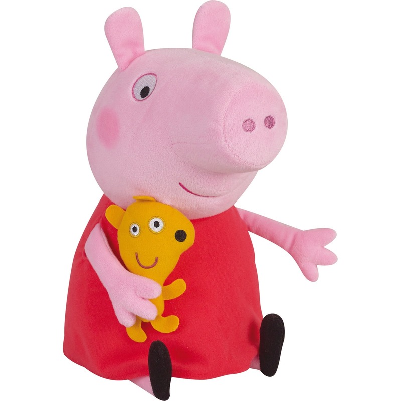 Pluche Peppa Big knuffel 30 cm -