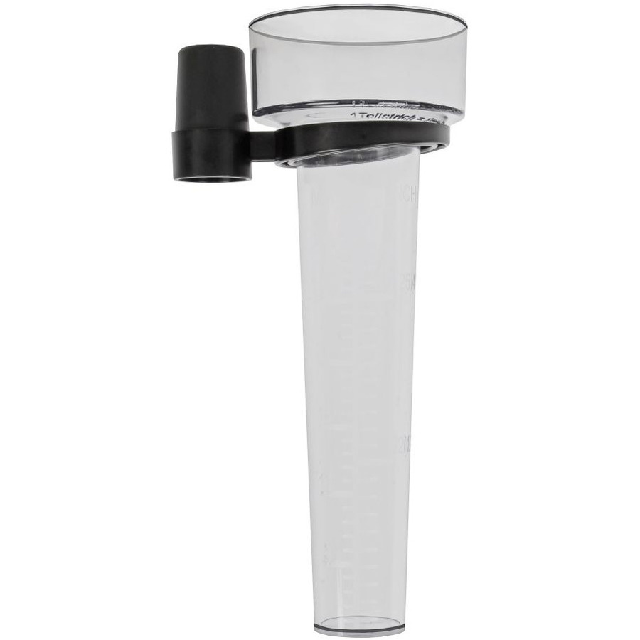 1x Regenmeter/neerslagmeter 40 ml op stokhouder -
