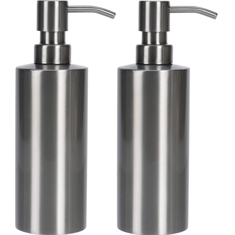 2x RVS zeeppompjes 19 cm -