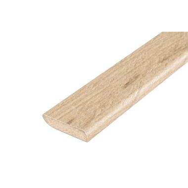Plakplint Living Loja - eiken naturel - 240x2,2x0,5 cm - Leen Bakker
