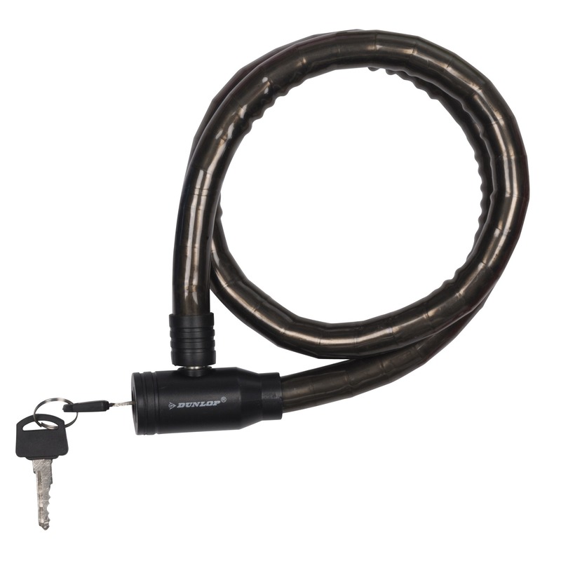 Fiets kabelslot zwart 80 cm -