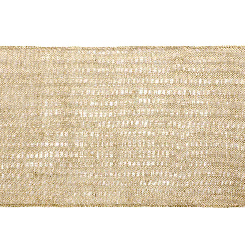Pakket van 3x stuks jute tafellopers 28 x 500 cm -