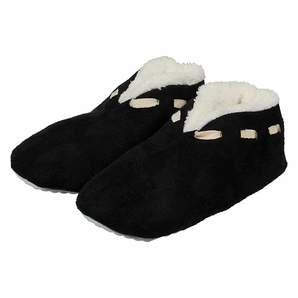 Spaanse sloffen/pantoffels - voor kinderen - zwart - maat 33-34 33/34 -