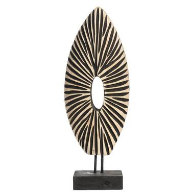 Ornament Michel - naturelkleurig - 17x47x10 cm - Leen Bakker