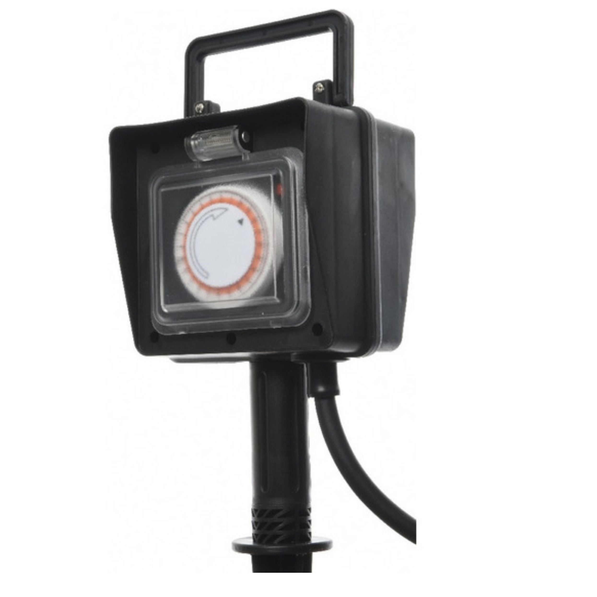 Tuin stopcontact - 2-voudig - stekker - timer - tuinstopcontact - steker - tuin - contactdoos -