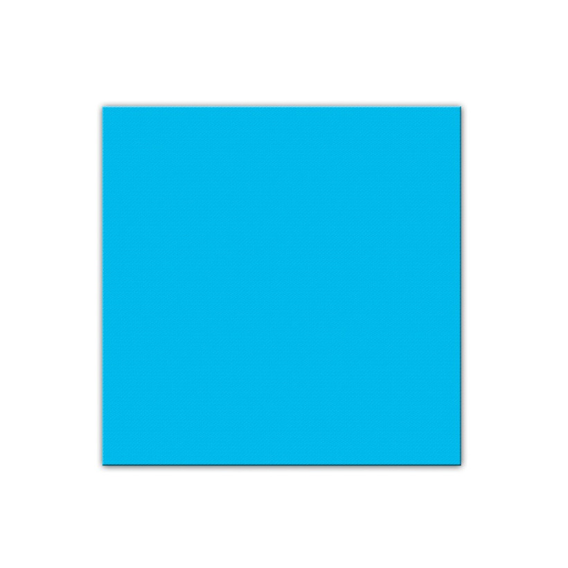 50x Blauwe servetten 33 x 33 cm -