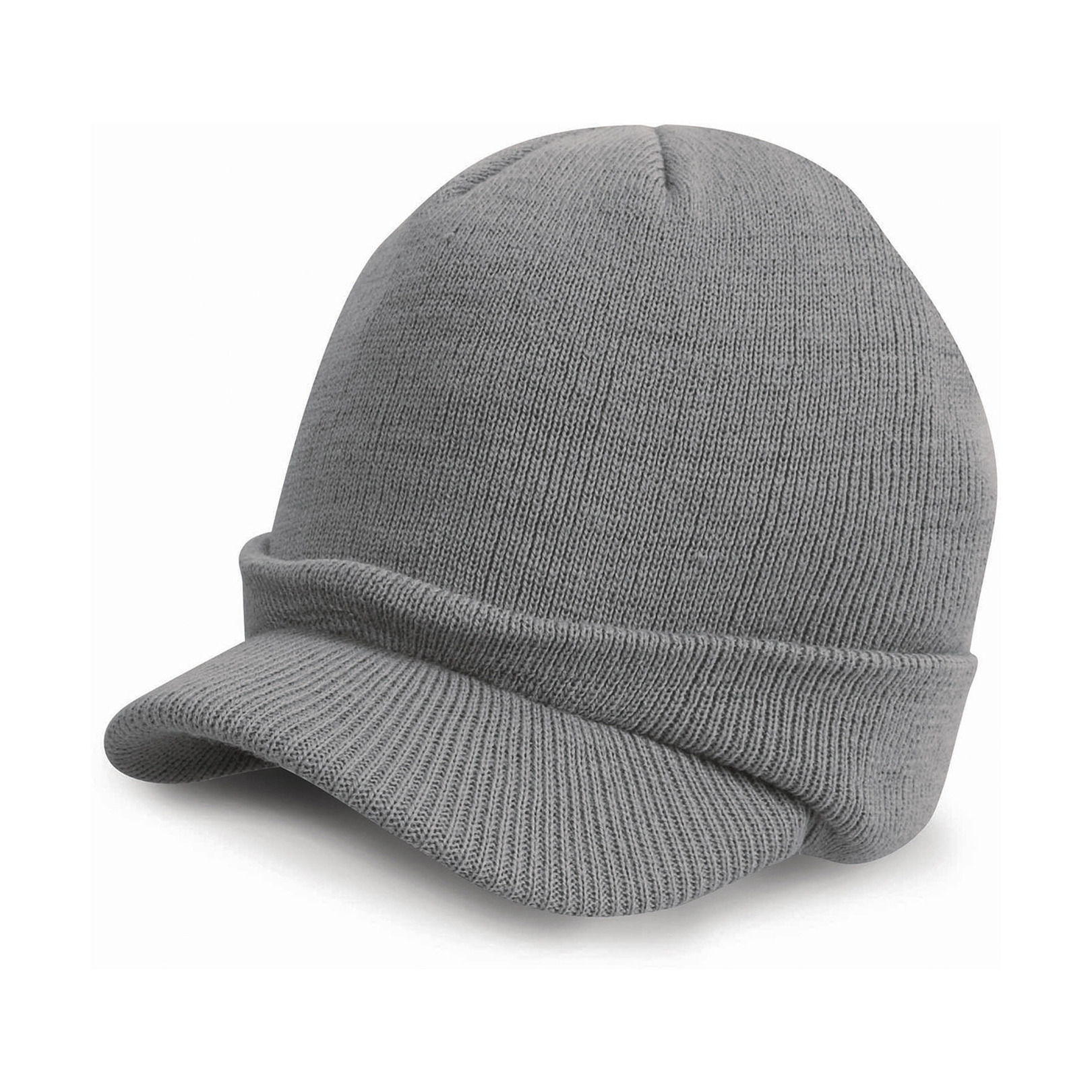 Esco wintermuts met klep in het lichtgrijs -