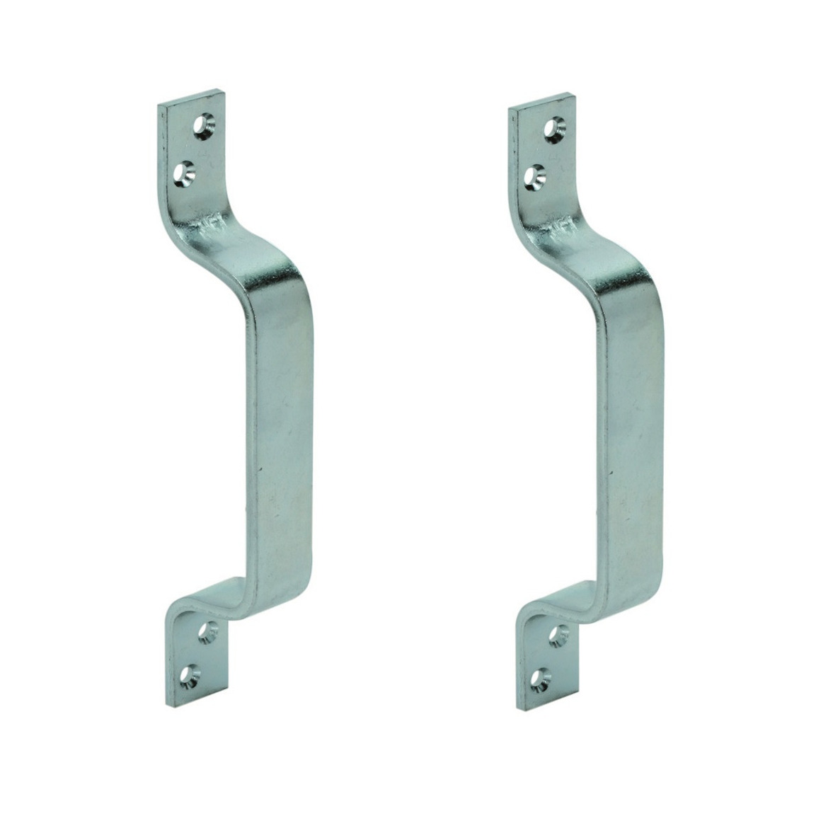 Tuin deurgreep - 4x - staal - 21 cm - Handvatten / meubelgrepen -