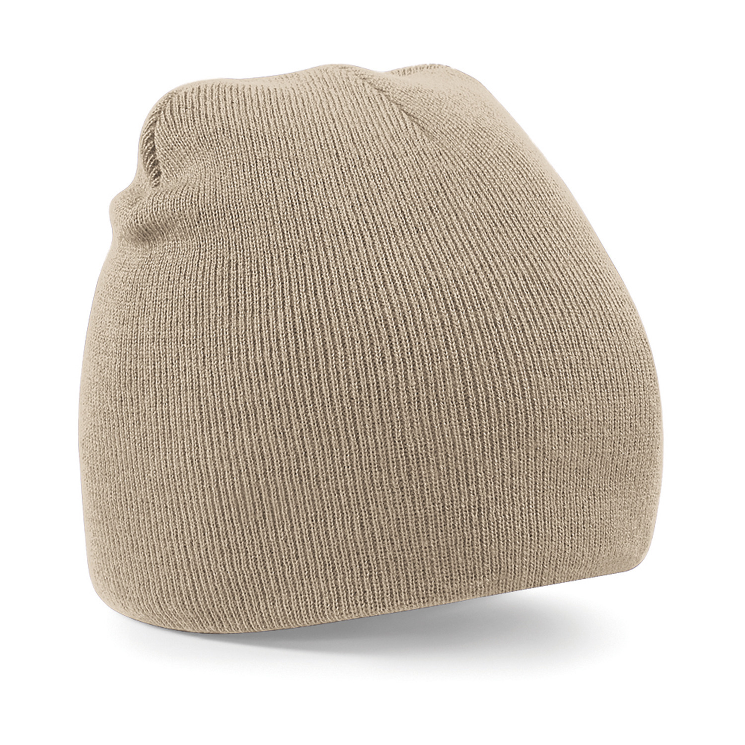 Pull-on beanie wintermuts - dames/heren - beige One size -