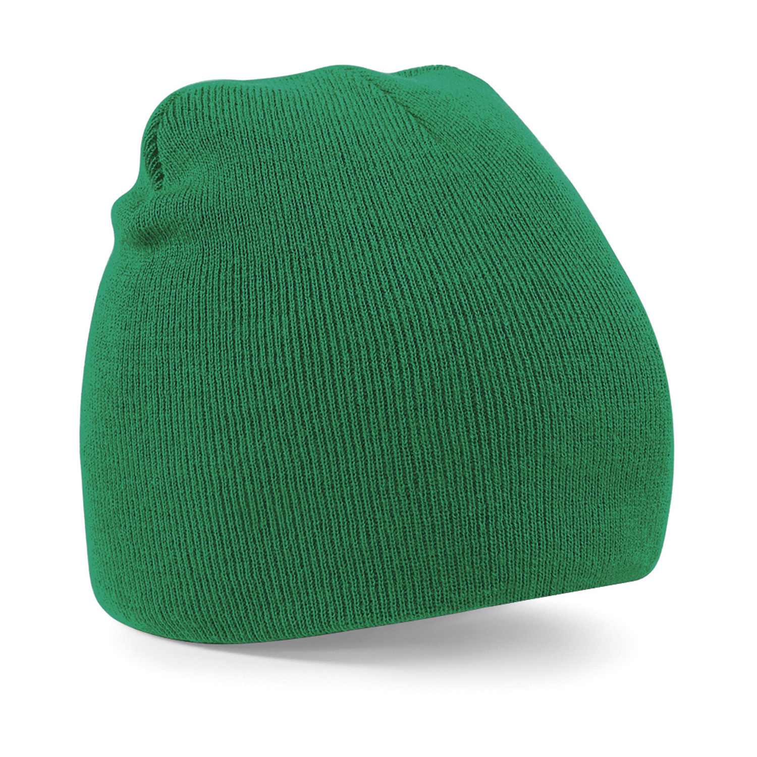 Beechfield pull-on beanie wintermuts - groen - volwassenen - 100% polyacryl One size -