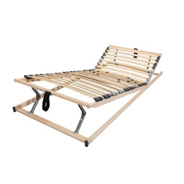 Handverstelbare lattenbodem Duoflex 26 latten - 80x200 cm - Leen Bakker