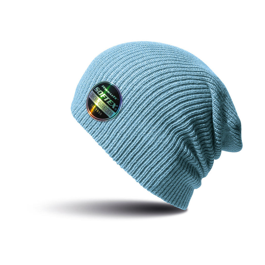 Softex beanie wintermuts in het lichtblauw -