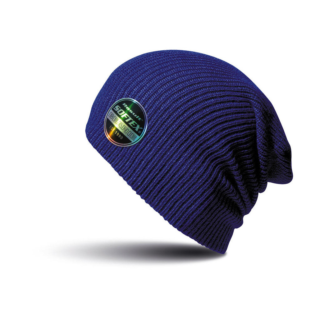 Softex beanie wintermuts in het kobalt blauw -
