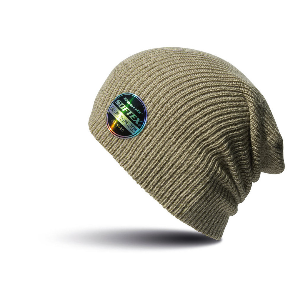 Softex beanie wintermuts in het beige One size -