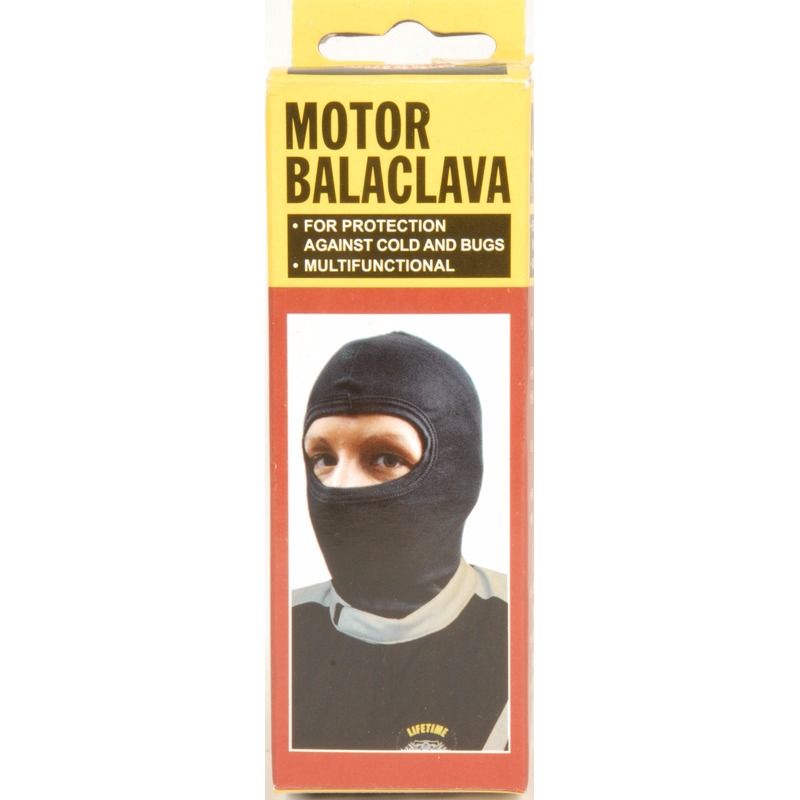 Set van 2x stuks motorhelm bivakmutsen zwart -
