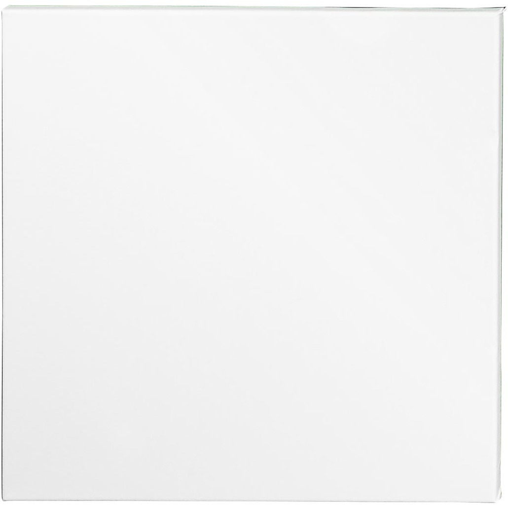 2x stuks schildersdoek 40 x 40 cm voor hobby verven/schilderen -