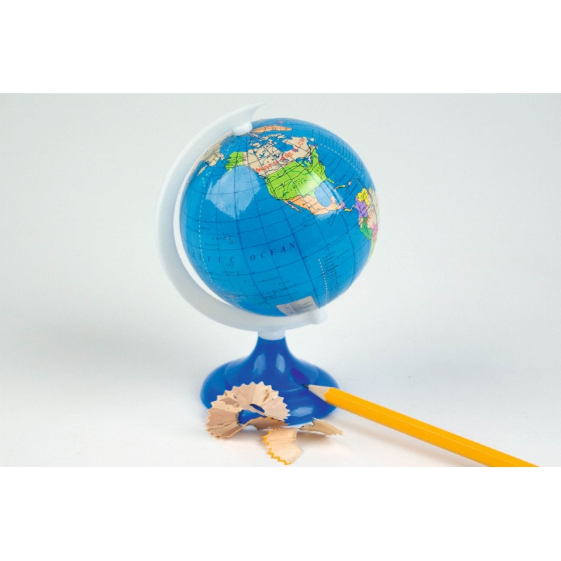 Puntenslijper wereldbol 18 cm -