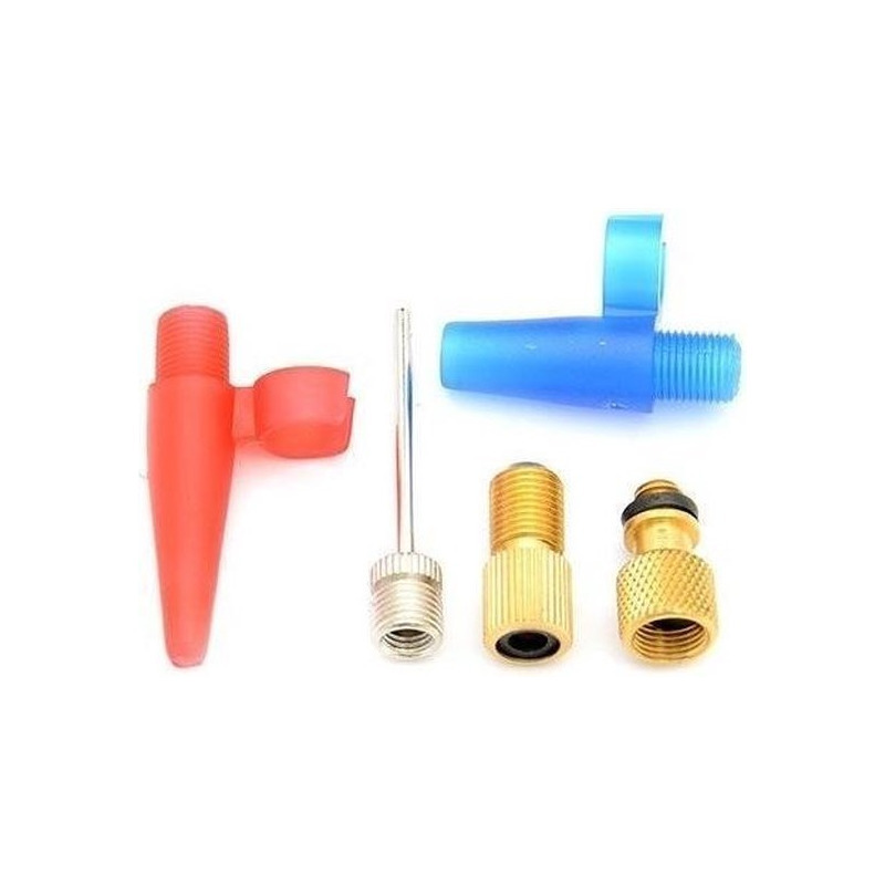 Fiets nippelset / verloopnippels 5-delig -