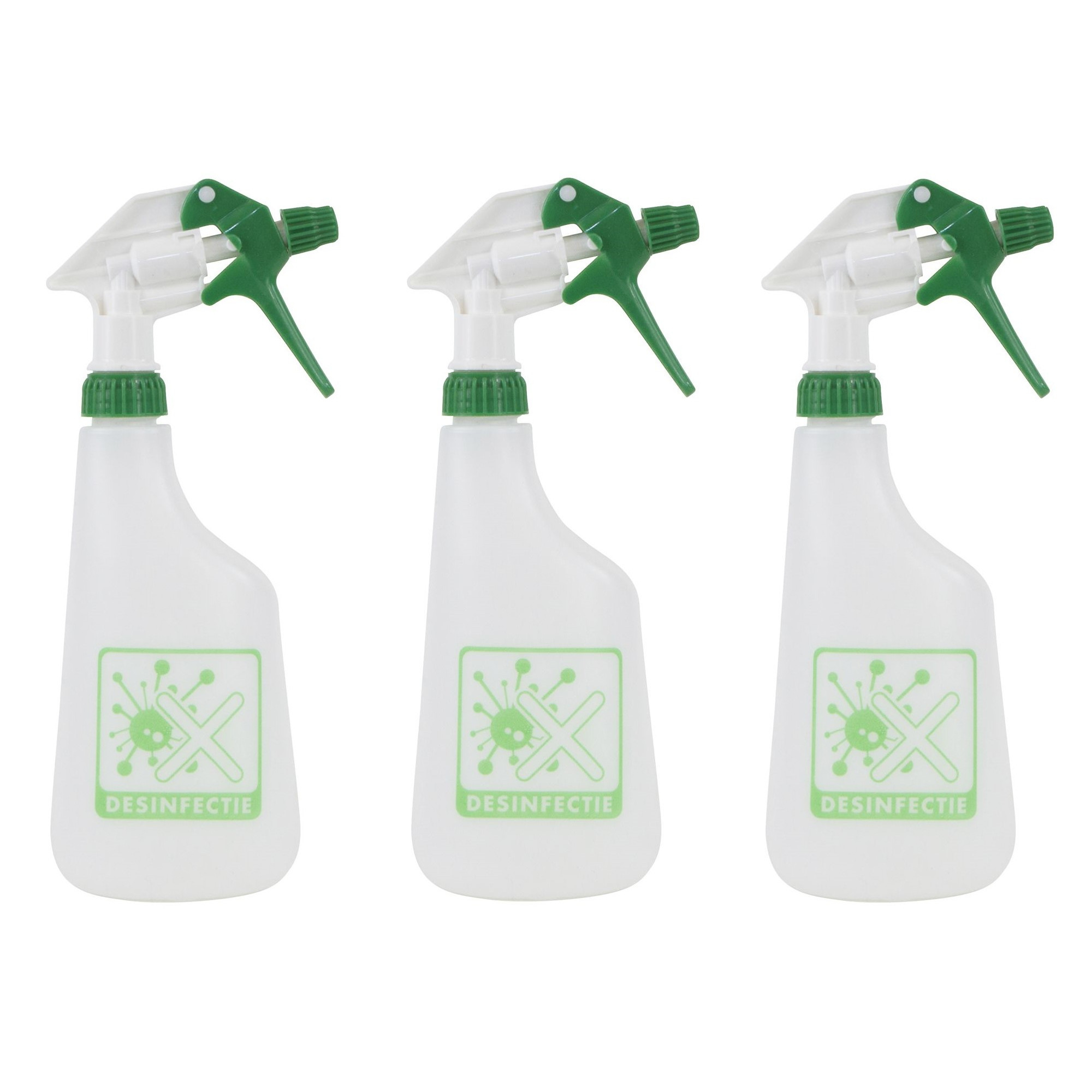 10x Plantenspuiten/waterspuiten 0,6 liter desinfectie spray -