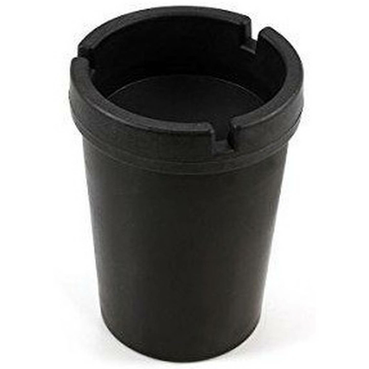 Auto asbak zwart 10 x 8 cm -