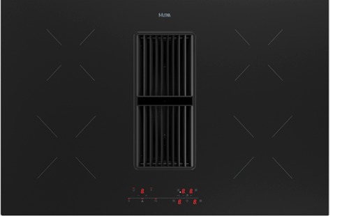 Etna AKI480ZT Inductie inbouwkookplaat met afzuiging Zwart