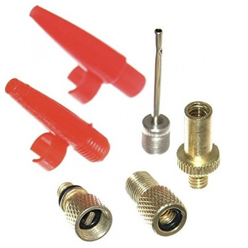 Fiets nippelset / verloopnippels 6-delig -