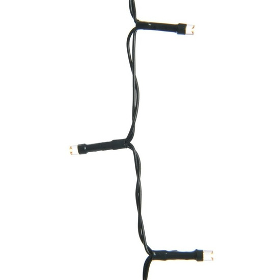 Lumineo Kerstverlichting - 6x - batterij - warm wit - buiten - 50 LEDs -