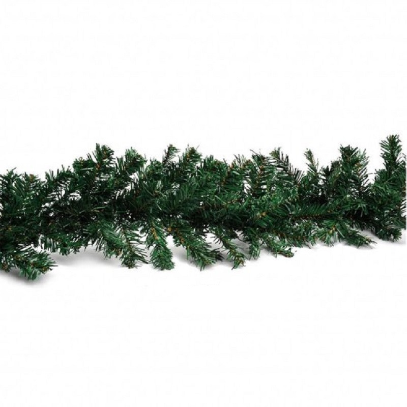 Set van 4x stuks kerst guirlande dennen slingers groen 270 cm -