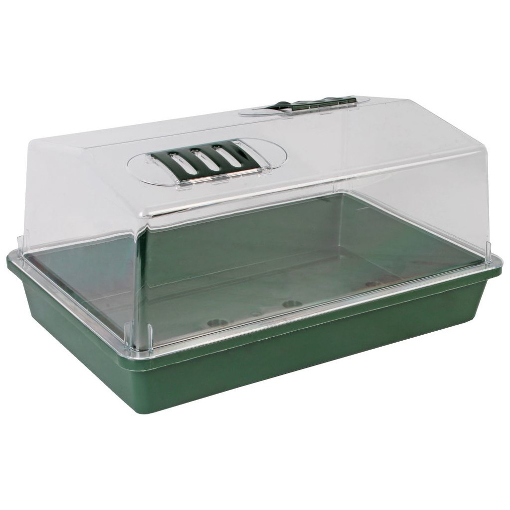 Talen Tools Kweekbak - met deksel - 38 x 24 x 18 cm - propagator -