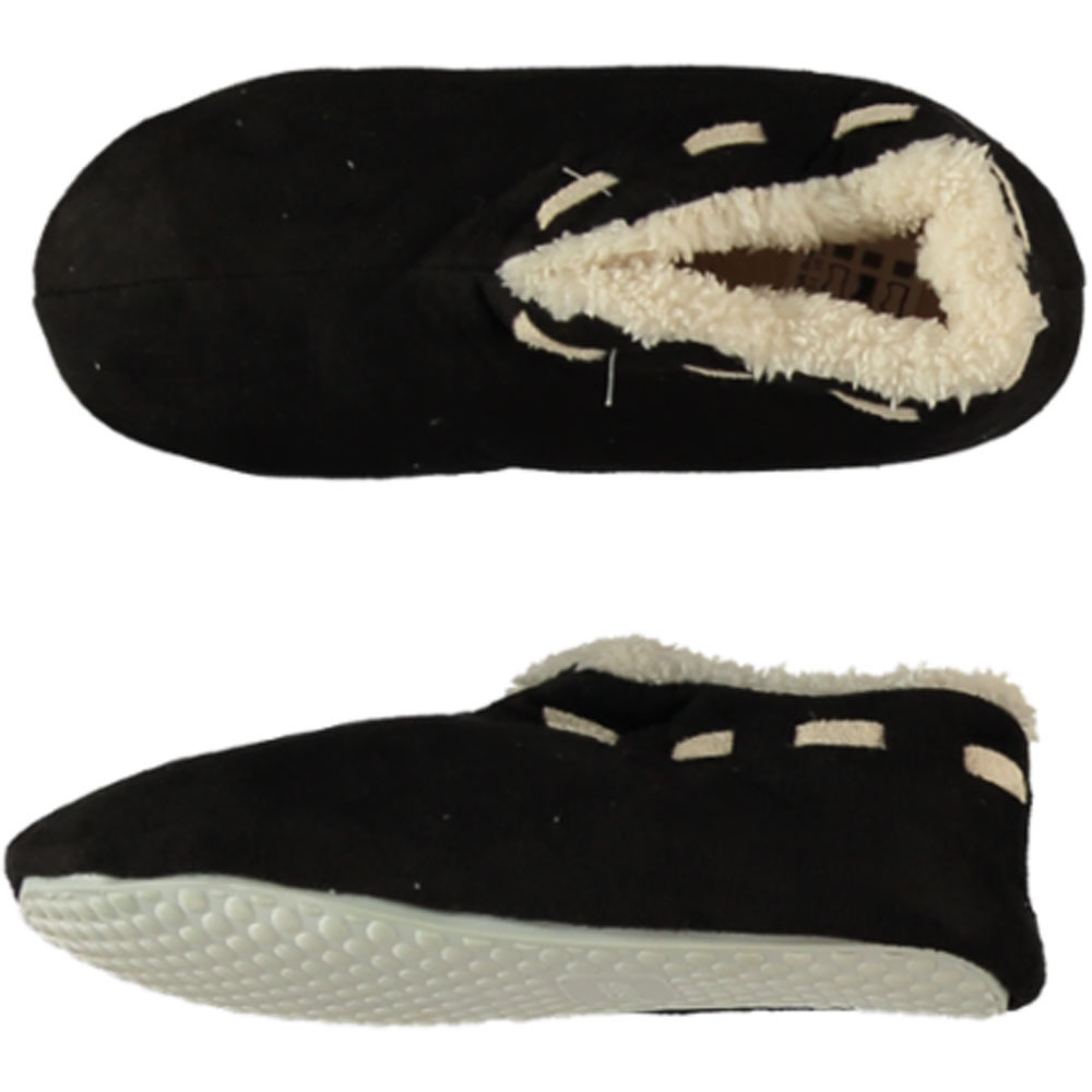 Zwarte Spaanse pantoffels/sloffen voor jongens/meisjes 33-34 -