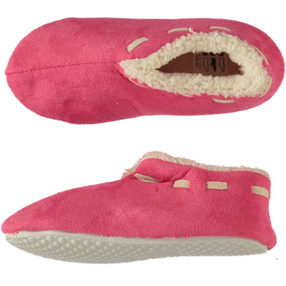 Spaanse pantoffels/sloffen voor kinderen - Roze - Huissloffen - met anti slip zool 35-36 -