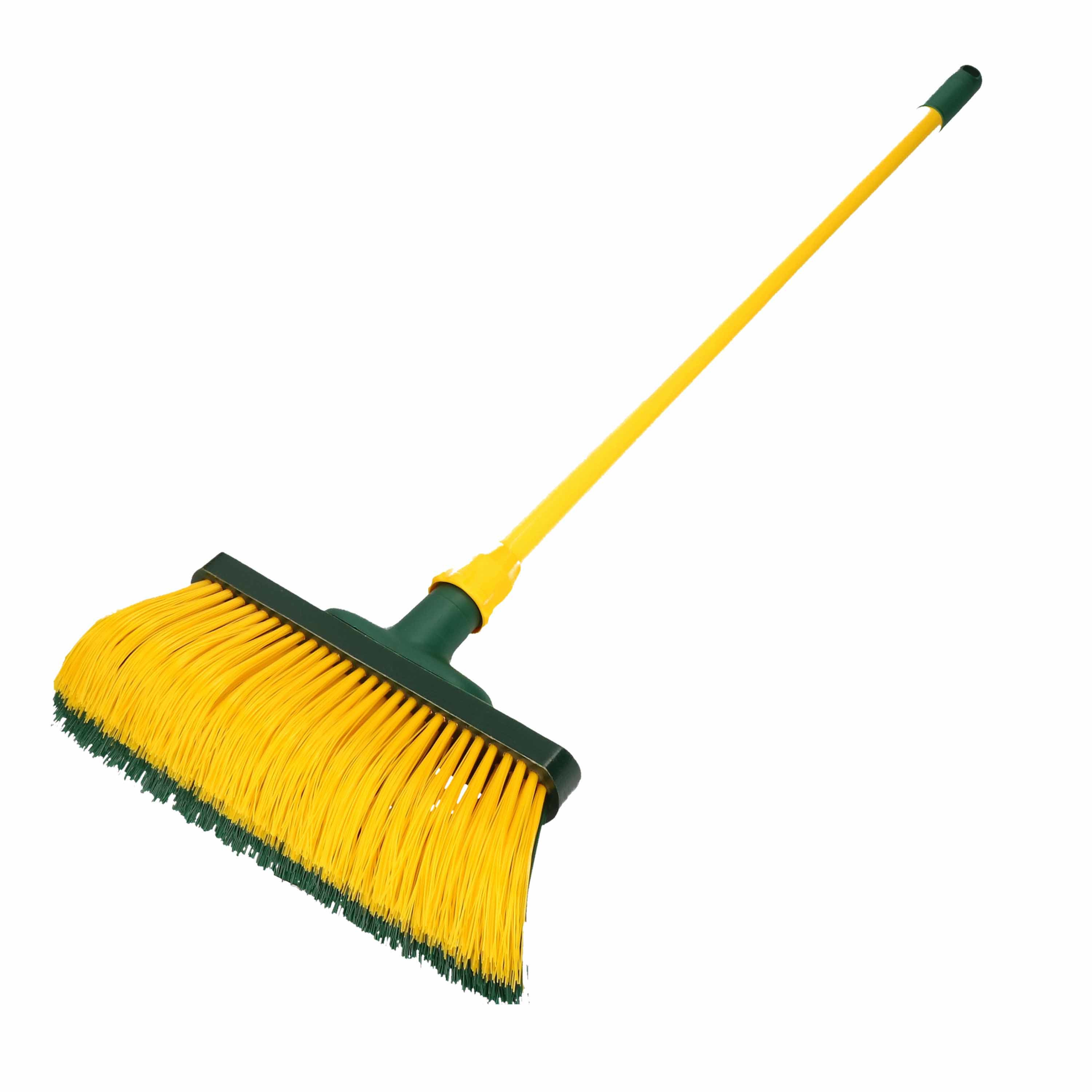Klauwbezem voor buiten 28 cm met uitschuifbare - steel 70-140 cm - Schoonmaakartikelen -