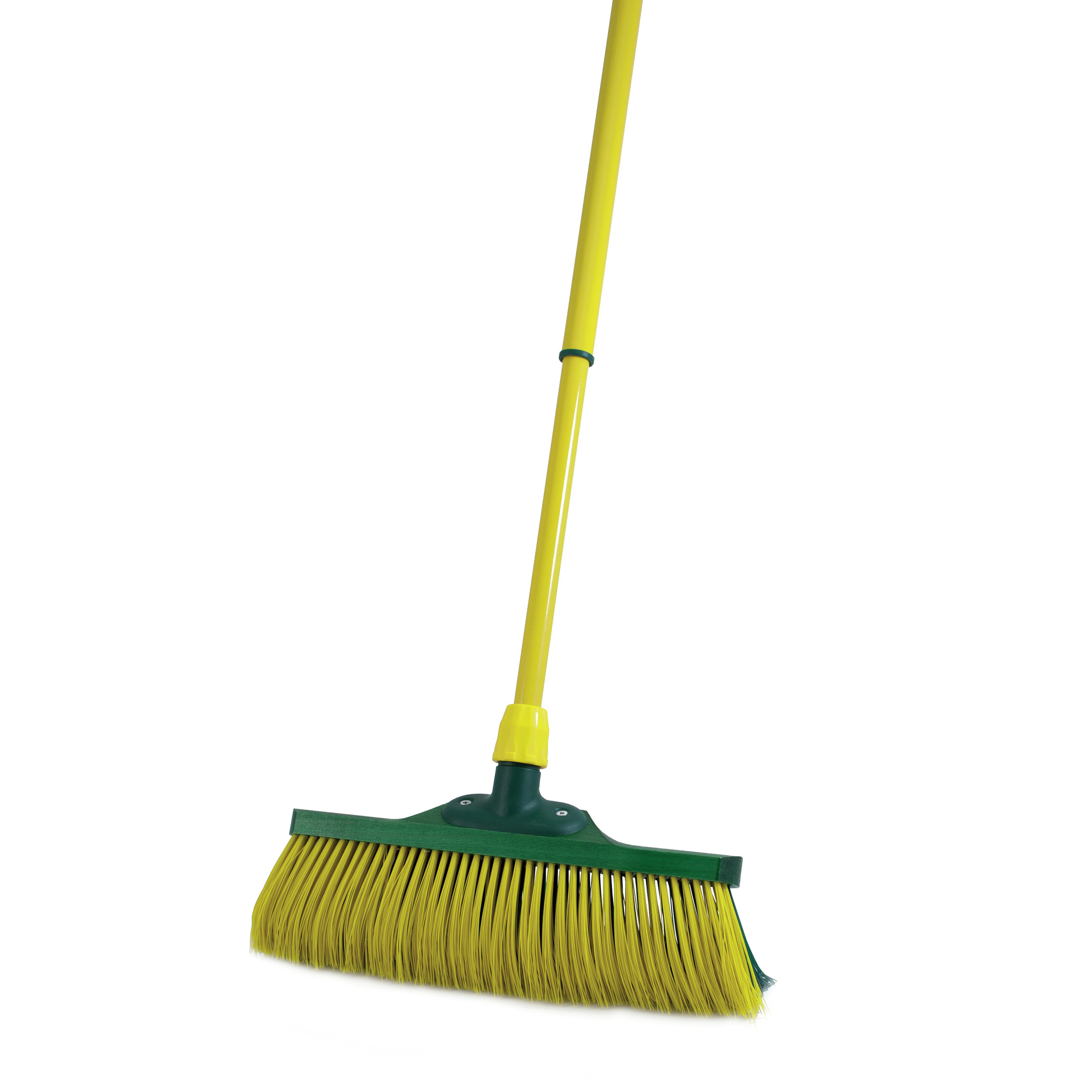 Klauwbezem voor buiten 35 cm met uitschuifbare steel 70-140 cm - Schoonmaakartikelen -