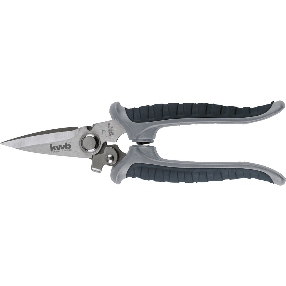 1x stuks tuin snoeischaar/heggenschaar RVS 19 cm -