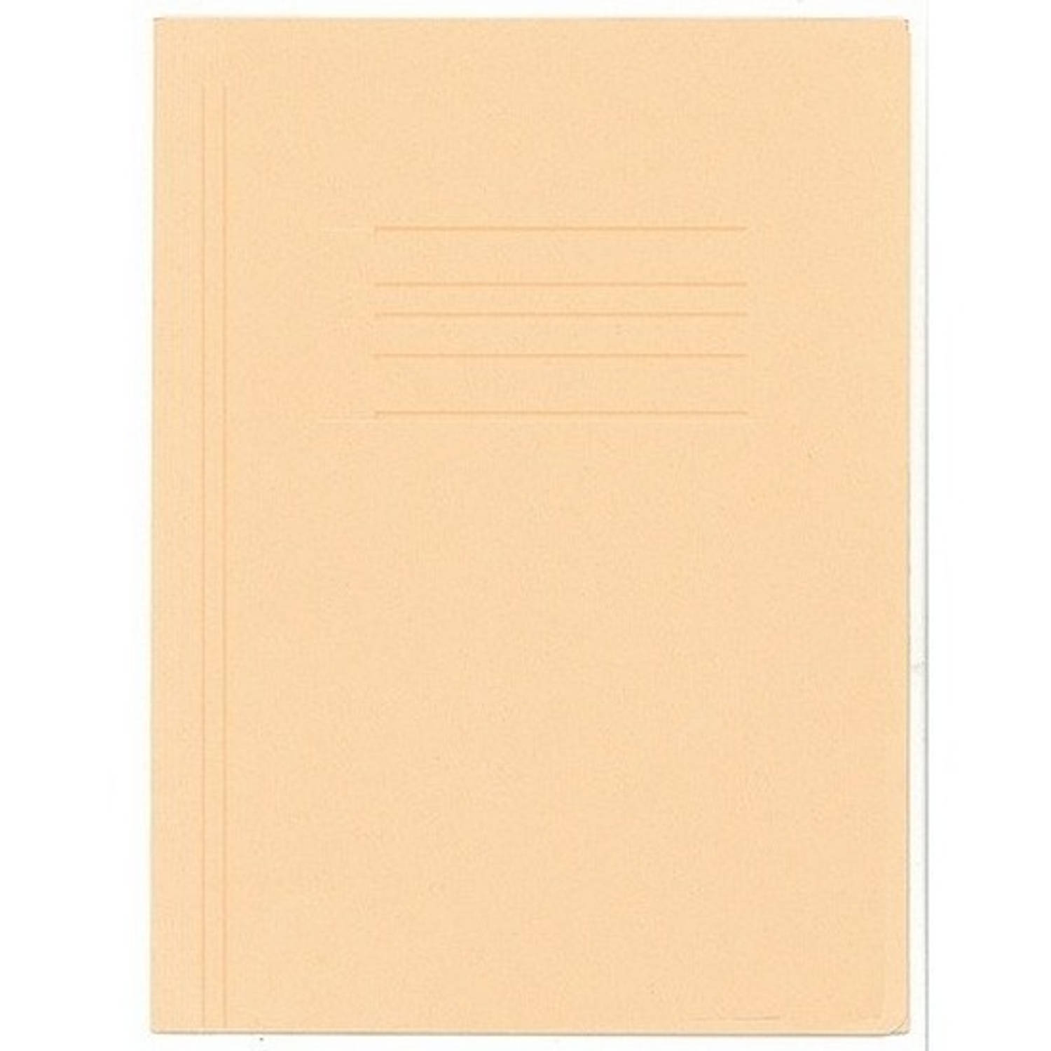 10 stuks Folio dossiermap Kangaro beige - Opbergmap