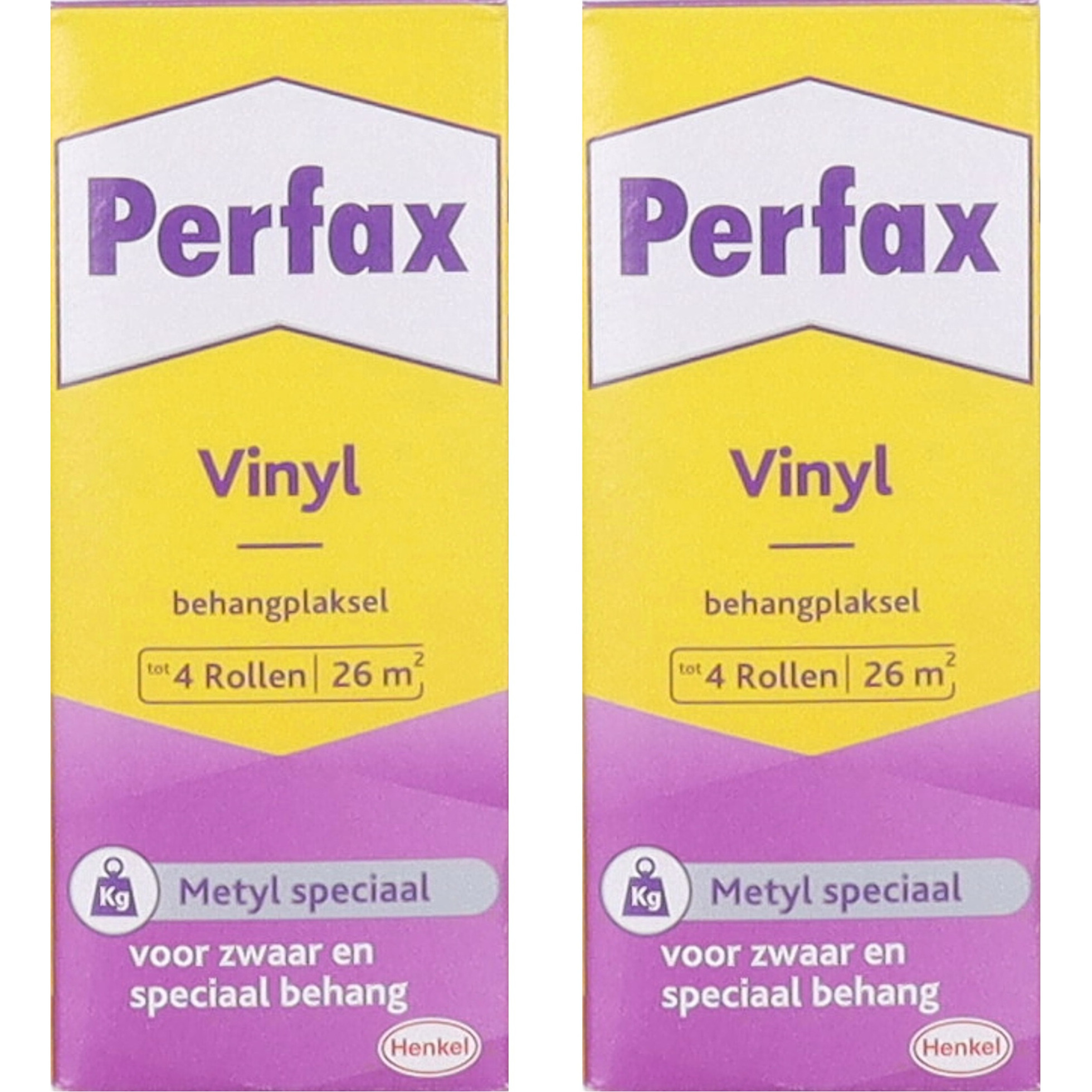 Perfax metyl speciaal - 2x - behanglijm/behangplaksel - 180 gram -
